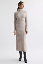 REISS Cady Knitted Roll Neck