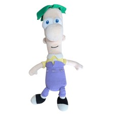 Walt Disney Store Ferb Plush Bean Stuffed Kids Toy (from Phineas & Ferb)