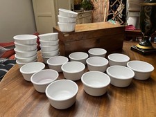 4 Charlie Bighams Stoneware Pie Ramekin Souffle Bowl Pots 110x50 mm