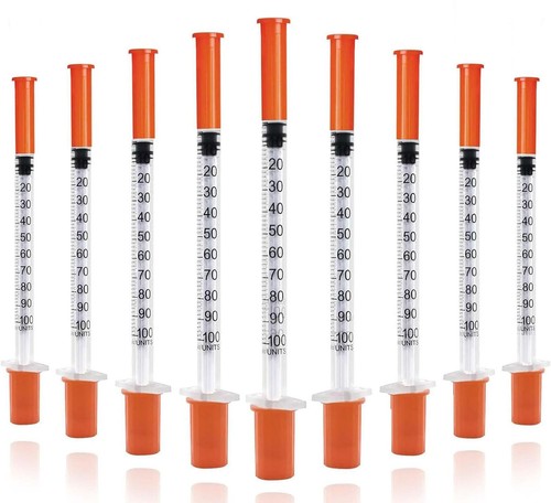 Pack 1ml 3x8mm plastic - 0.3x8mm,