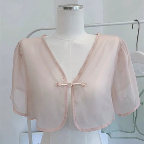 Women chiffon bolero - women, shrug