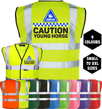 Equine Hi-Vis RIDERCAM CAUTION
