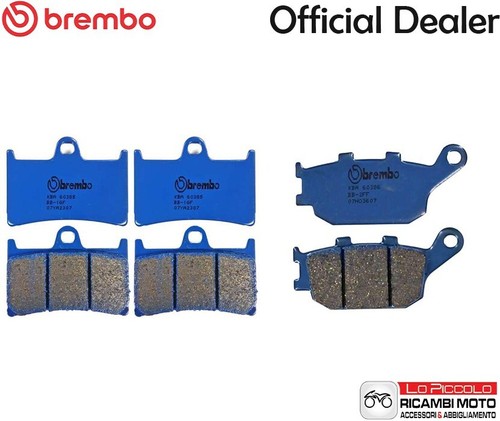 Front rear brake pads - brake, brembo
