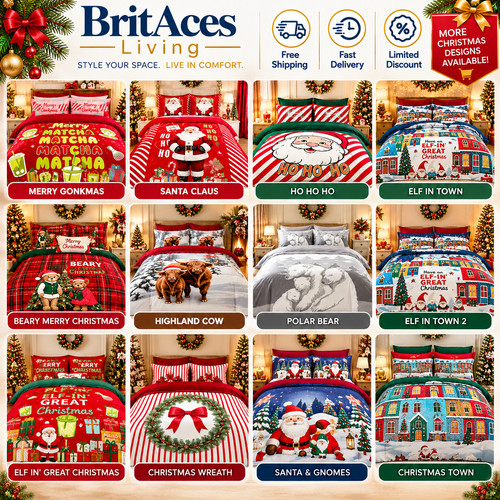 Christmas duvet cover - cover, set