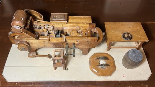 Antique wooden salesman sample - antique,