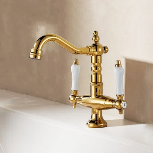 Retro double ceramic handles - ceramic,