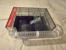 Medium Rodent Cage. Includes built-in Ladder and ledge. 47cm x 34cm x 25cm.