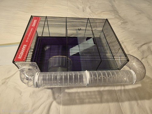 Medium rodent cage includes - cage.,