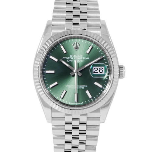 Rolex datejust mint green - 36,