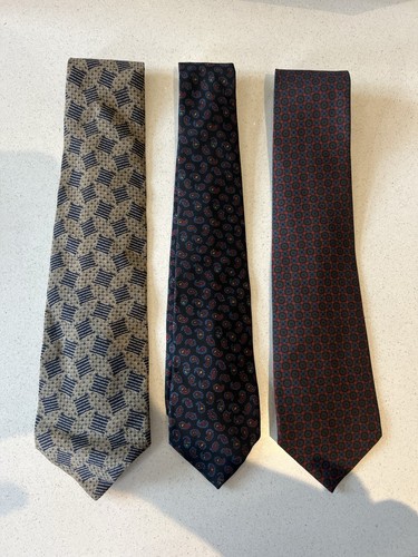 Liberty silk tie - silk, x3