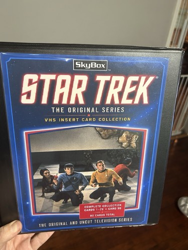 Skybox star trek vhs - star, trading
