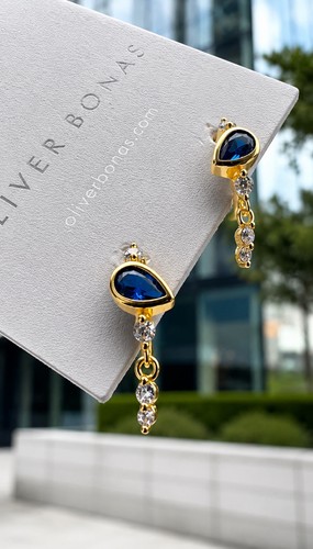 Oliver bonas blue waterdrop - oliver,