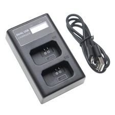 Dual USB Battery Charger for Sony Alpha SLT-A37 SLT-A37K SLT-A35B SLT-A37M 8.4V