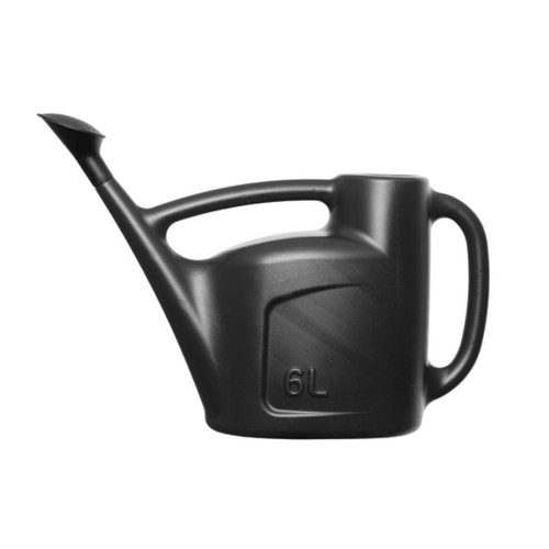 Black watering can with - black,