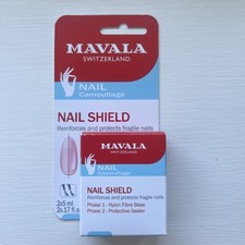 Mavala Nail Shield Reinforces and Protects Fragile Nails 5ml, Set of 2