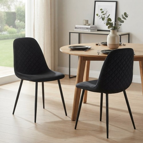Elegant upholstered velvet - upholstered,