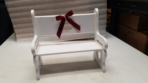 Wooden bench decoration - wooden,