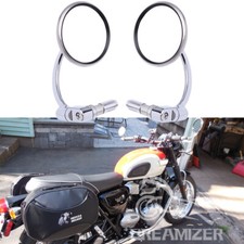 7/8" Chrome Bar End Mirrors