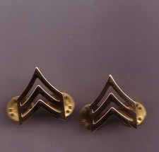 Pair of Metal Sergeant SGT