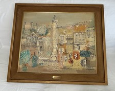 Charles Cobelle Signed Framed