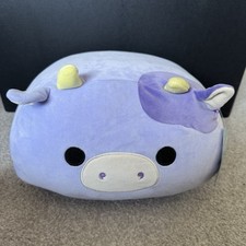 12” Bubba The Cow Stackable Squishmallow With Tags Jazwares Kellytoy Plush Toy
