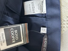 Men navy work pants - work, make