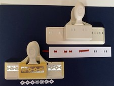 Martha Stewart Craft Punches  Daisy Strip Edge Ribbon Border.