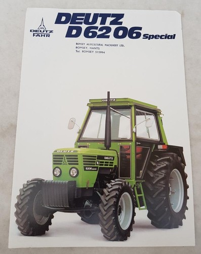 Deutz fahr d6206 - deutz,