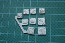 Warhammer Games workshop 40k Ork Gorkamorka trukk vehicle glyphs metal OOP