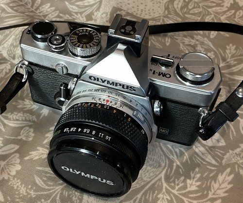 Olympus slr 50mm - om-1n,