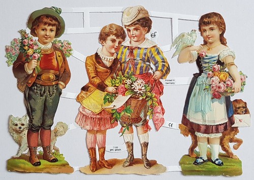 Vintage style paper scraps - vintage,