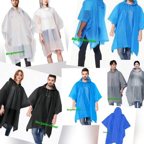 Rain poncho with hood - rain,