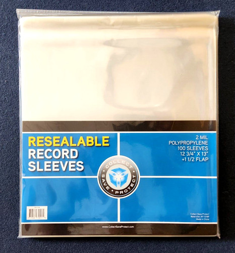 100 vinyl record sleeves - vinyl,