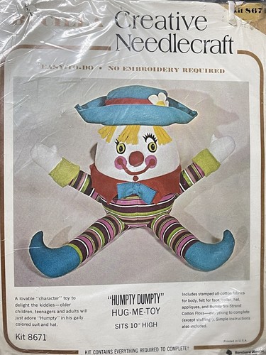 Vintage bucilla hug toy - vintage,