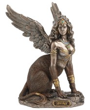 Greek Sphinx the Riddler of