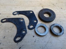 BSA BANTAM D7/10/14 HEADSTOCK CUPS WITH TOP COVER &  ENGINE/FRAME BRACKETS 