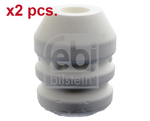 Pcs front rubber buffer set - x2,