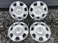 NEW Set of Genuine Mercedes C Class 16" Wheel Trims Hub Caps x4 W204 W203 E