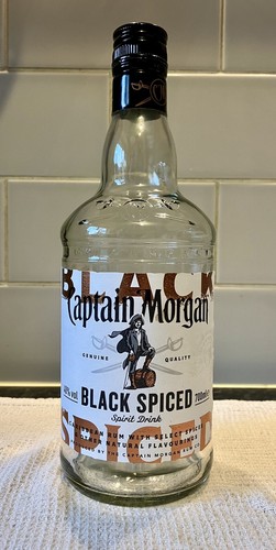Empty captain morgan black - empty,