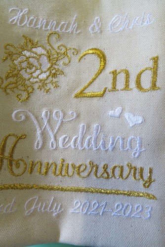 2nd anniversary cotton linen - 2nd,