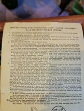 Vintage Qualcast Super Panther