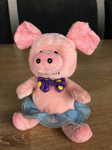 Wibbly pig with - wibbly, tie