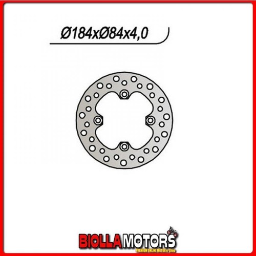 659797 rear brake disc - 659797,