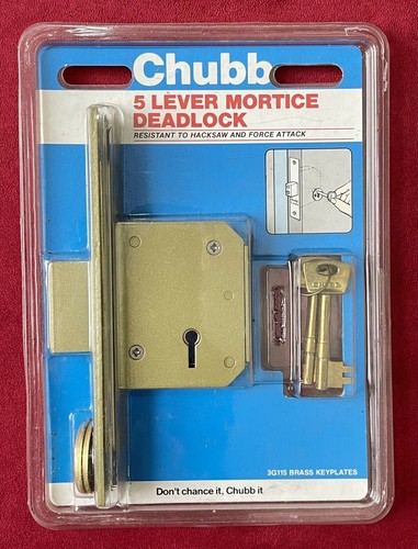 Chubb lever mortice - 5,