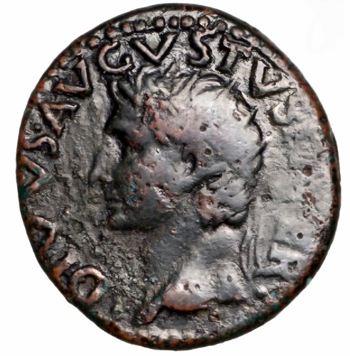 Divus augustus consecrated - augustus, ad