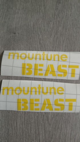Mountune beast badge custom - mountune,
