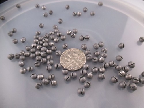 Split shot fishing sinkers - split,