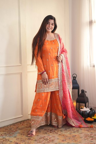 Punjabi sharara plazzo salwar - plazzo,