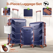 3 Piece Luggage Set with