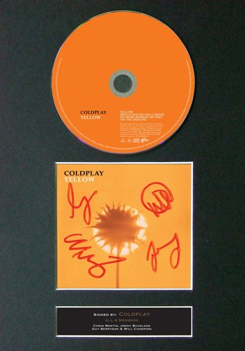 Coldplay yellow album - yellow, a4
